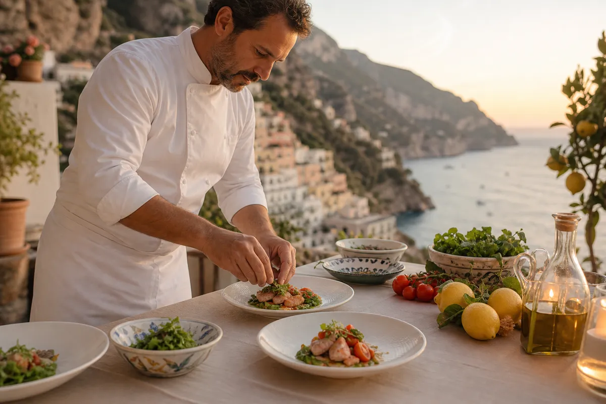 Private chef experience at Villa Venere